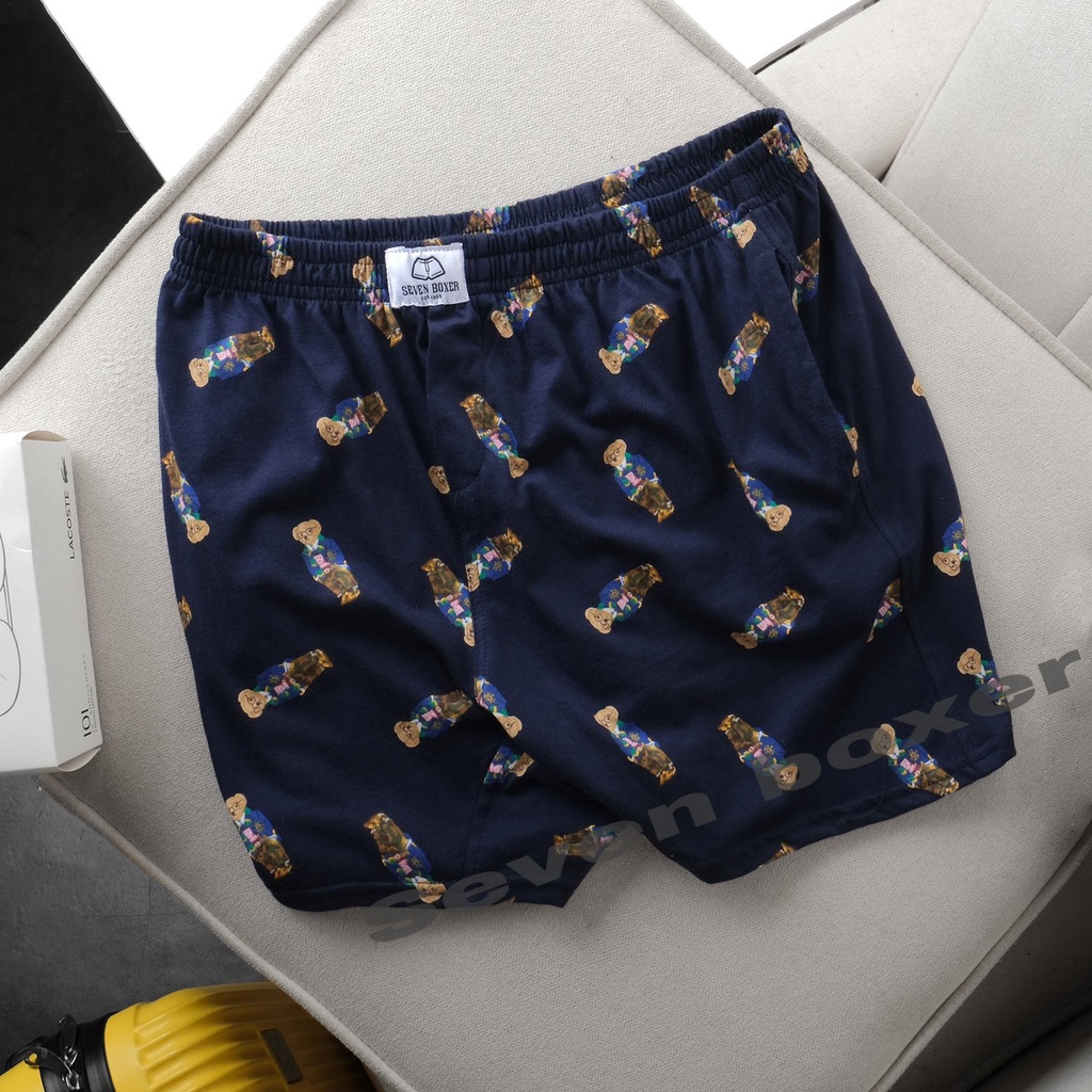 Quần đùi nam Seven Boxer có túi cá tính