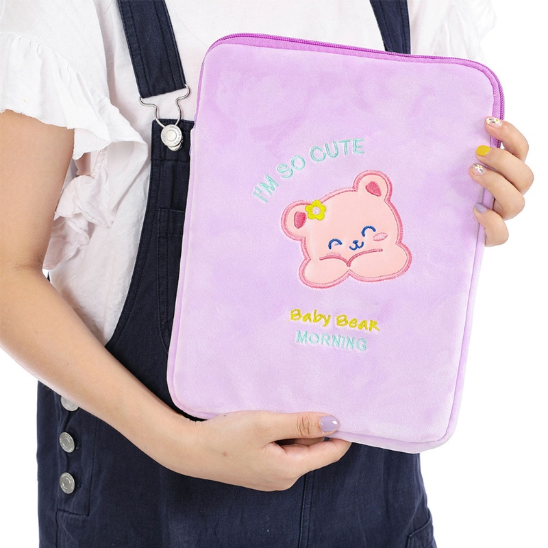 HAN  Cartoon Tablets Sleeve Case for 9.7in 10.5in 11in Tablet Protective Organizer Laptop Bag