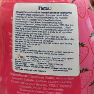 Sữa tắm Pureen 750ml