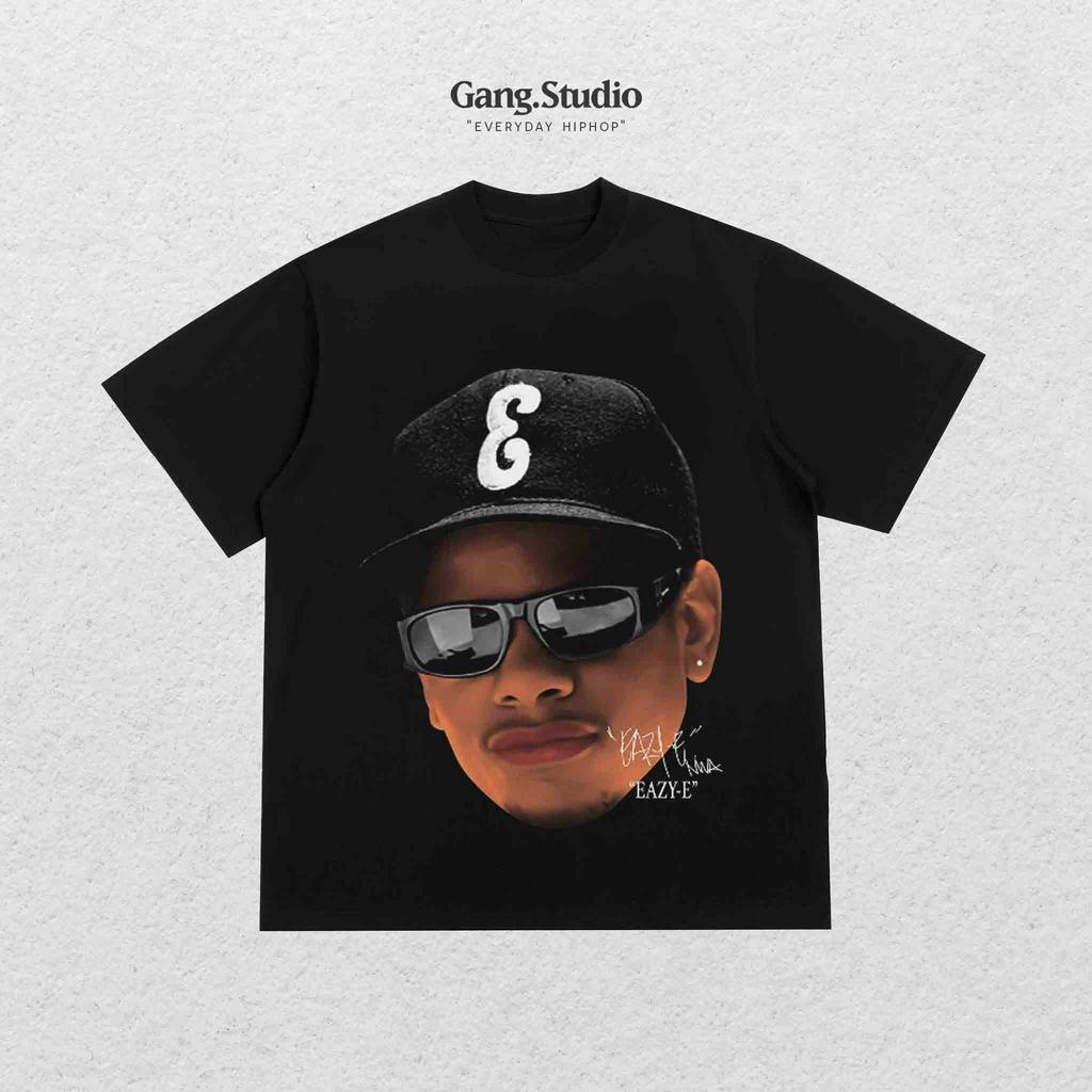 Áo  thun Rapper Eazy - E tay lỡ vải cao cấp phong cách nặng động, form siêu đẹp