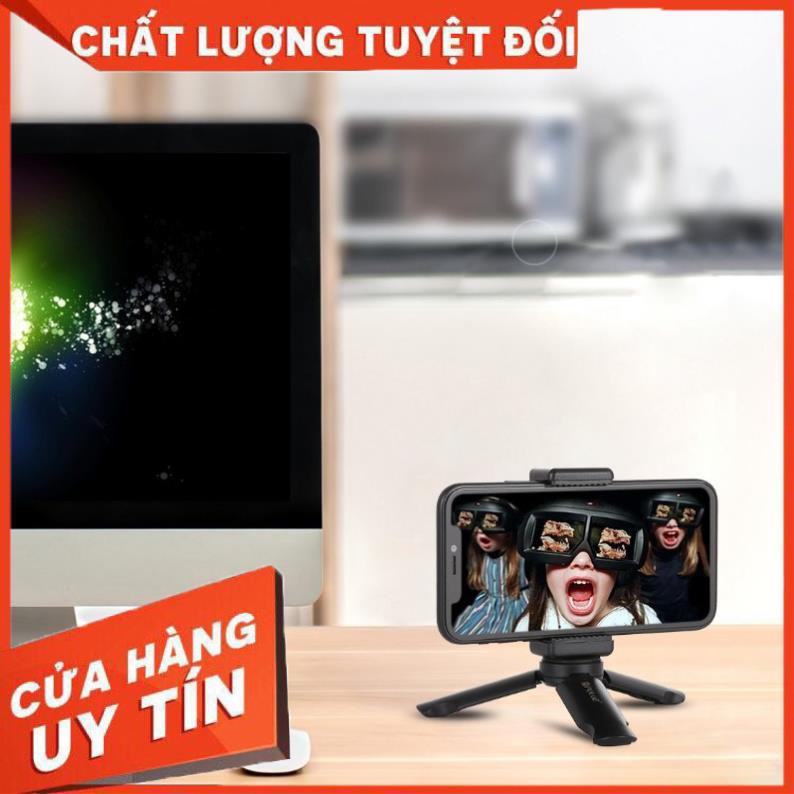 Combo Chân Đế Tripod Mini PULUZ Cho Máy Ảnh, GoPro, DJI Osmo Action, SJCam, Xiaomi Yi + Kẹp Điện Thoại PULUZ