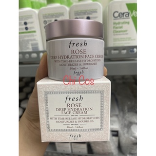 [Hàng US Đủ Bill] Kem dưỡng FRESH Rose Deep Hydration Face Cream