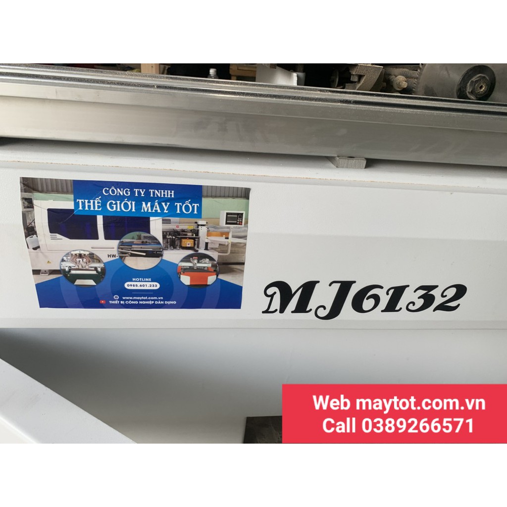 MÁY CƯA BÀN  TRƯỢT MJ 6132 + HÚT BỤI 3KW (máy cưa bàn trượt +hút bụi)