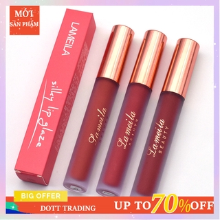 [Hàng mới về] Son môi Lameila hiệu ứng bóng mờ lâu trôi 8 màu sắc tùy chọn