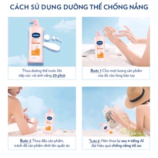 Sữa dưỡng thể trắng da Vaseline 350ml/chai