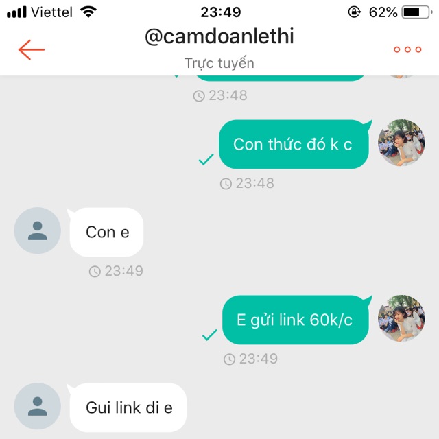 Combo cho khách
