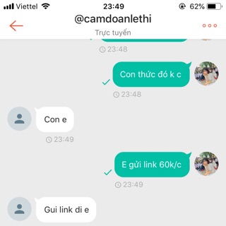 Combo cho khách