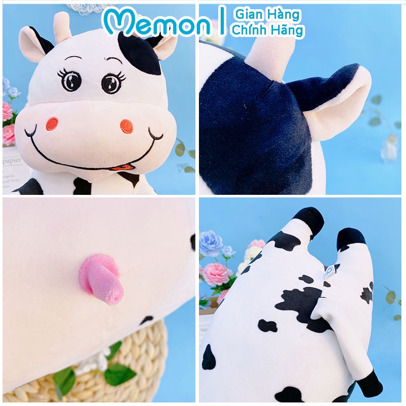 Gối Ôm Bò Sữa Cho Bé Cao Cấp Memon