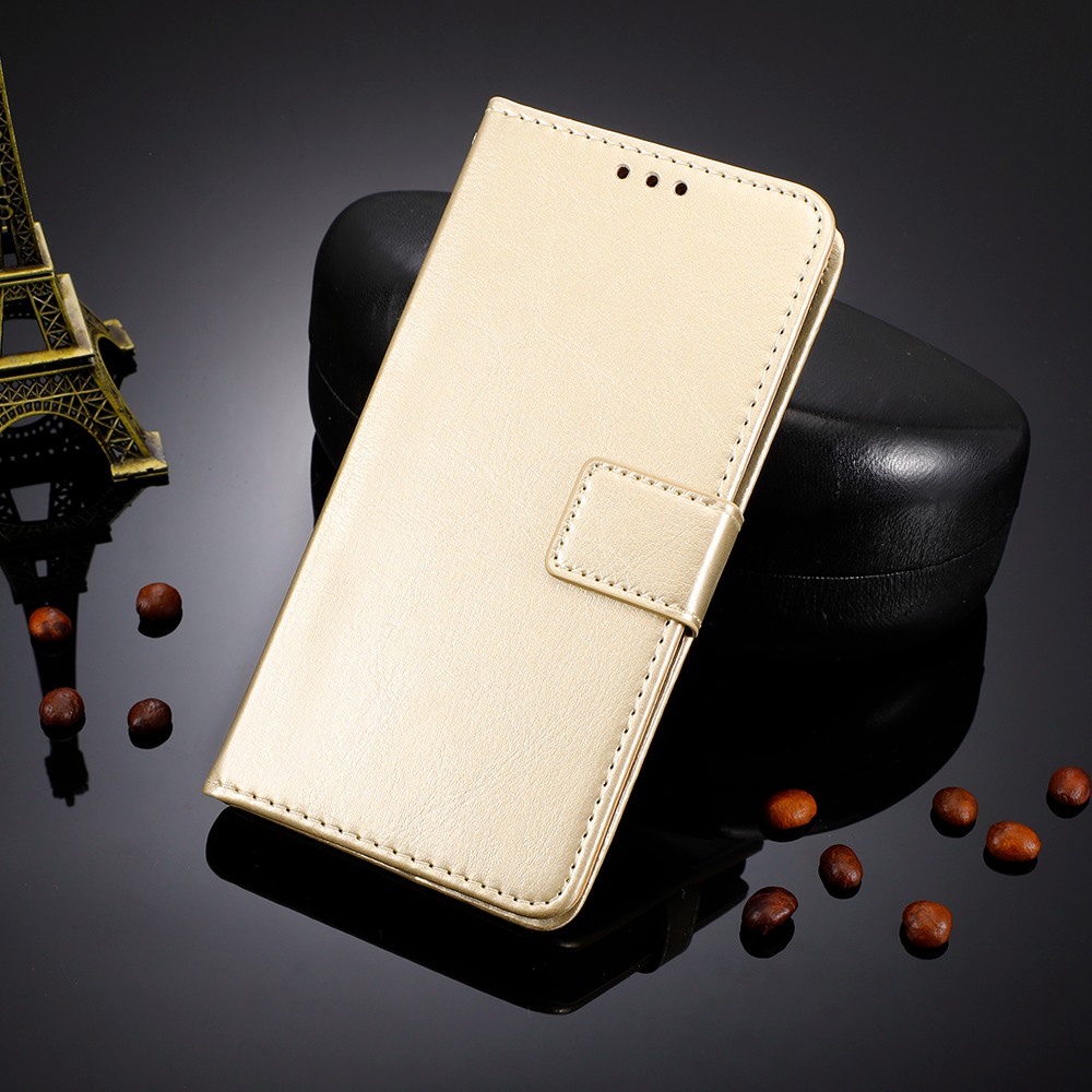 Ốp Điện Thoại Da PU Nắp Gập Tích Hợp Ví Đựng Thẻ Và Dây Đeo Sang Trọng Dành Cho Samsung Galaxy A03