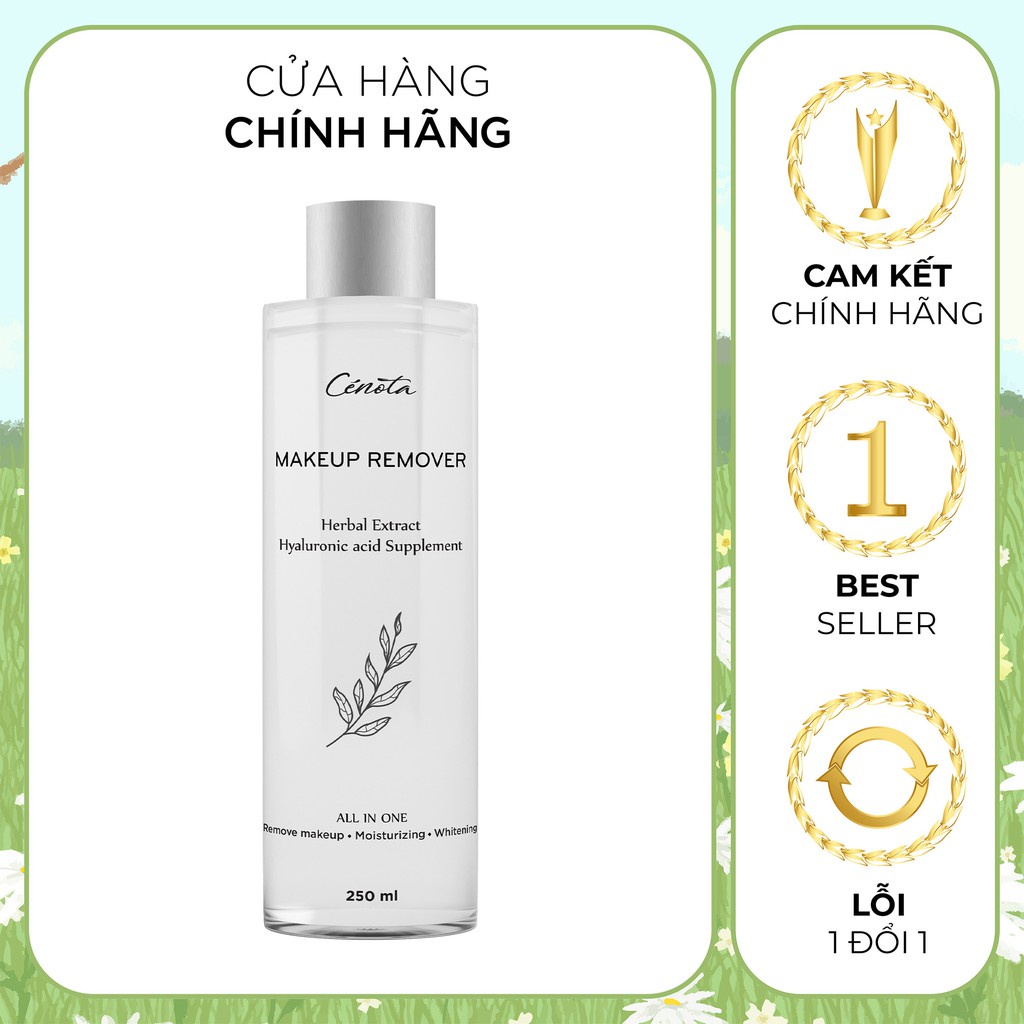 Nước tẩy trang dưỡng ẩm mềm mịn Cénota Makeup Remover, nước tẩy trang làm sạch bụi bẩn | BigBuy360 - bigbuy360.vn