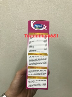 ALPHAVIT ĂN NGON NGỦ TỐT CHO BÉ