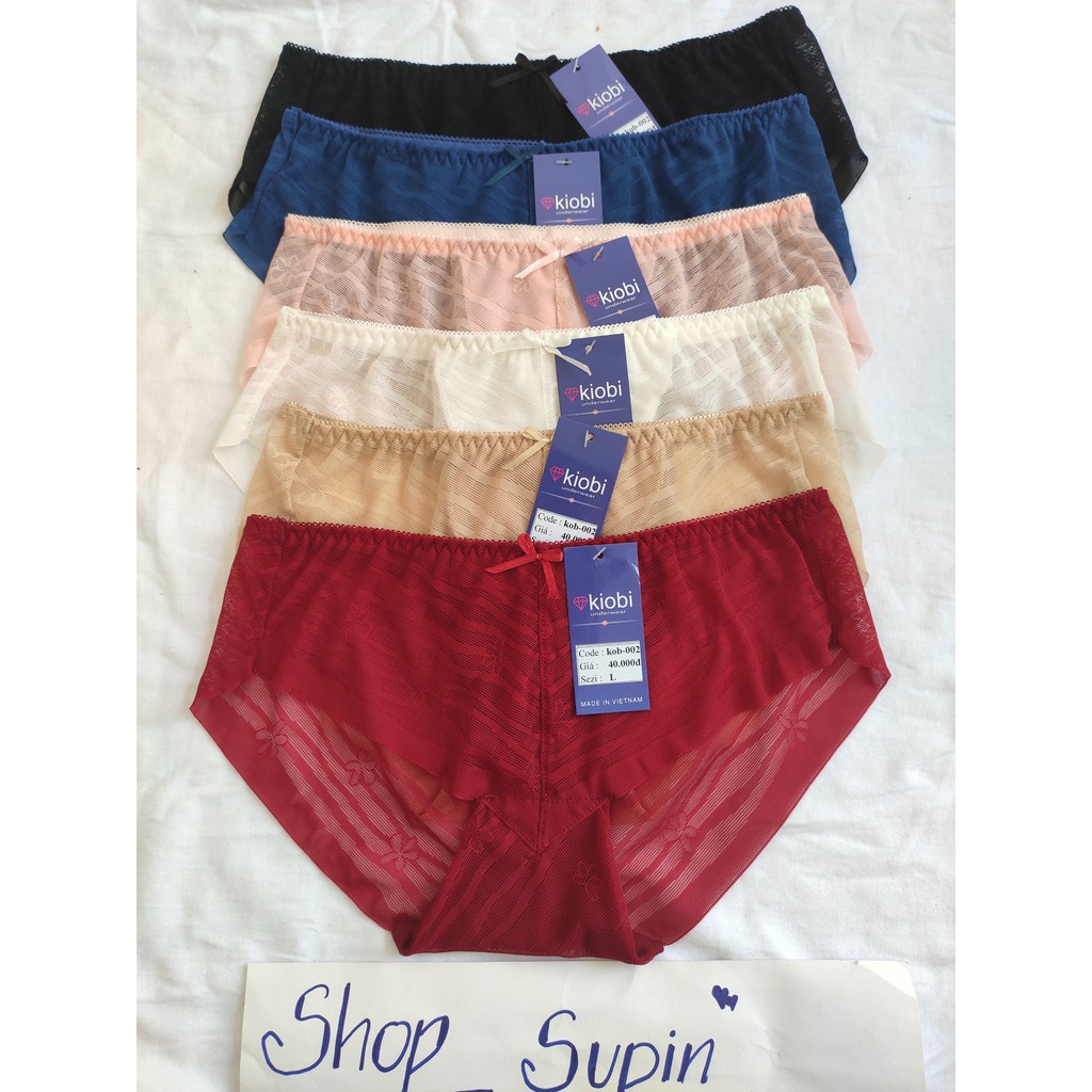 Quần lót nữ ren lưới cao cấp mát lạnh kiobi thương hiệu việt . giá hủy duyệt cam kết đẹp | BigBuy360 - bigbuy360.vn