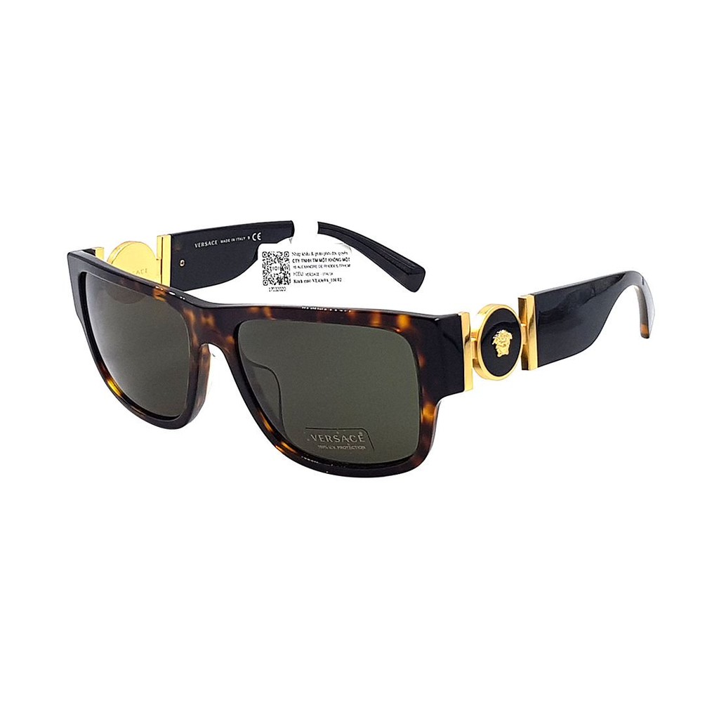 Kính mát nam nữ thời trang Versace VE4369 108/82 chính hãng, thiết kế dễ đeo bảo vệ mắt