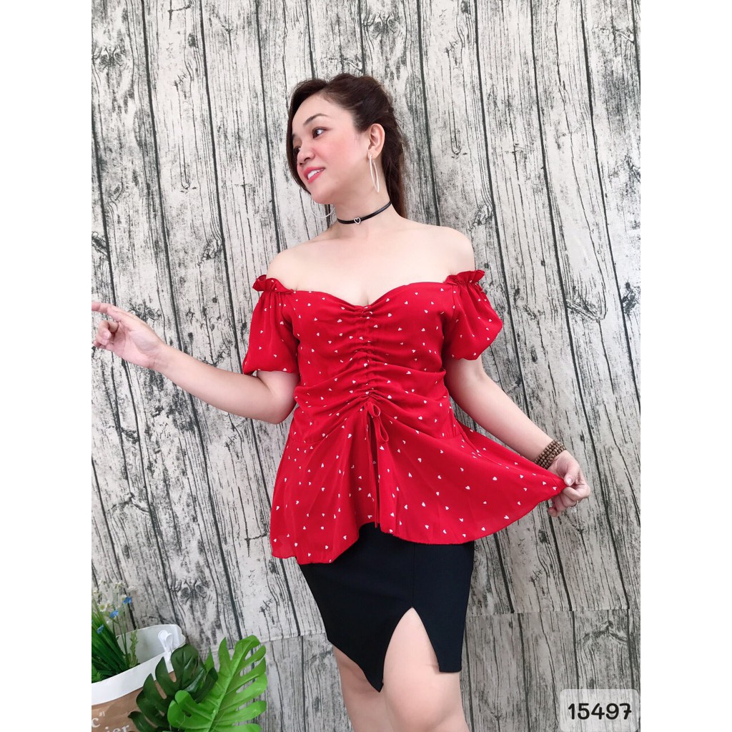 SALE Áo BIG SIZE peplum Bi Bi Tim 15497