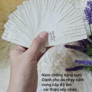 Combo 30 gói kem chống nắng sum:37 spf50+/pa++++