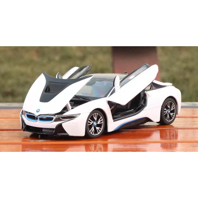 MÔ HÌNH Ô TÔ KIM LOẠI  BMW I8 Alloy 1/24