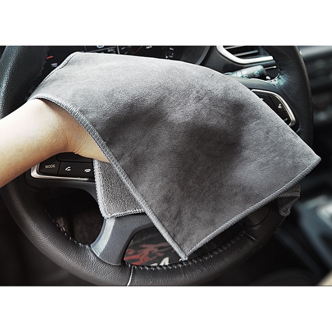 [ Mẫu Mới 2022] Khăn lau xe Microfiber mềm mịn thấm hút nước tốt Chuyên Dụng lau rửa xe hơi, Ô Tô, xe máy