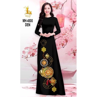 Vải áo dài HOÀNG YẾN,chất liệu tằm thái