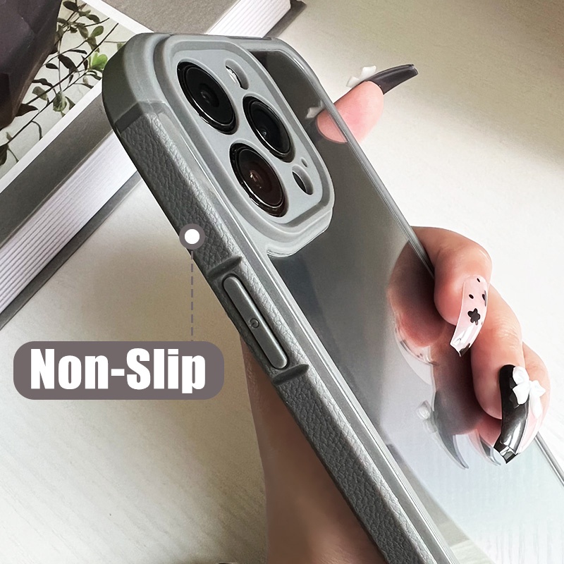 Ốp Điện Thoại Acrylic Trong Suốt Chống Sốc Cho iPhone 14 13 11 12 Pro Max 14 Plus i11 12pro 13pro
