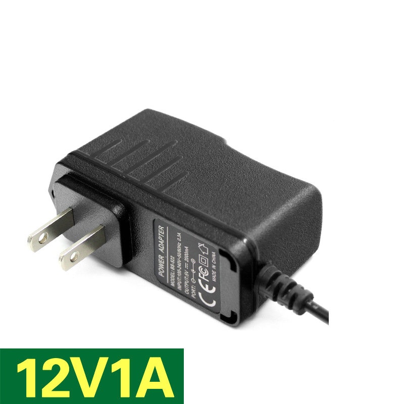 1m 12V 1A Power Adapter 5.5*2.5mm Socket Jack Transformer #Cable# For Android Tv Box Media Player