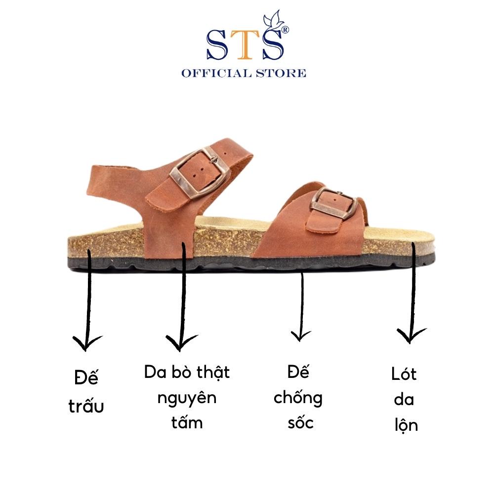 Dép Birken sandal quai hậu cao cấpsiêu bền thanh lịch đi học đi chơi nhiều màu ST23 BH 6 tháng