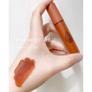 Son kem 3CE SOFT LIP LACQUER - Tawny Red.