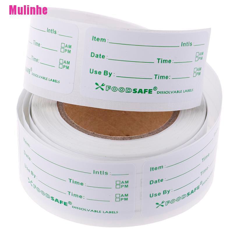 Set 250 Nhãn Dán Tự Dính Có Thể Tháo Rời Dùng Để Trang Trí Thức Ăn Đông Lạnh