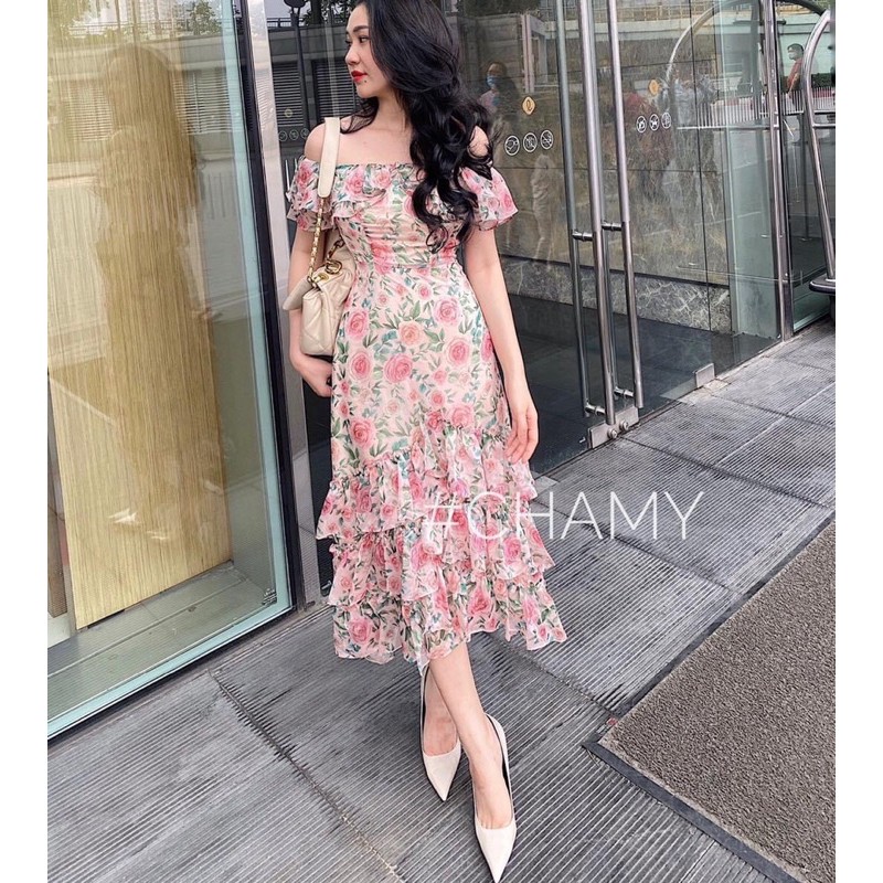 Váy đuôi cá dáng dài / Đầm đuôi cá xoè tôn dáng dự tiệc