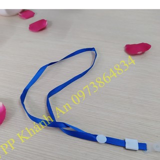 Dây đeo thẻ tên, dây đeo thẻ nhân viên móc nhựa - 2 chiếc