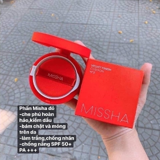 Phấn Missha Velvet Finish Cushion km