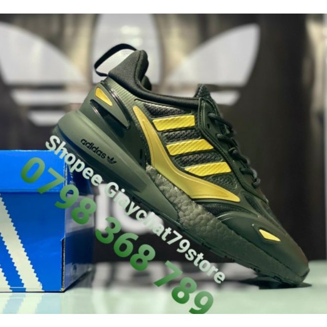 Giày adidas ZX 2K Boost 2.0  FullBlack/God Nam   GIAYCHAT79STORE