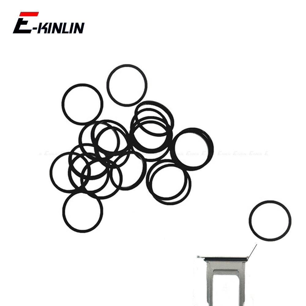 Set 10 Khay Đựng Sim / Thẻ Cao Su Chống Thấm Nước Cho IP 7 8 Plus SE 2020 X 10 11 12 mini Pro XR XS Max