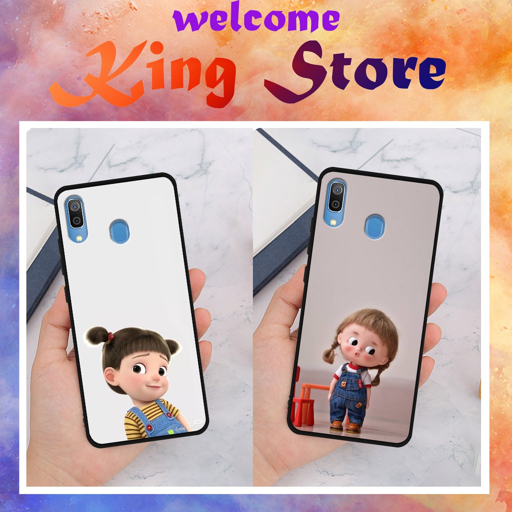 Ốp lưng SamSung A10/A20/A30/A40 in hình Baby Girl siêu đáng yêu, độc, lạ_KINGSTORE.HN_Ốp SS A10/A20/A30/A40