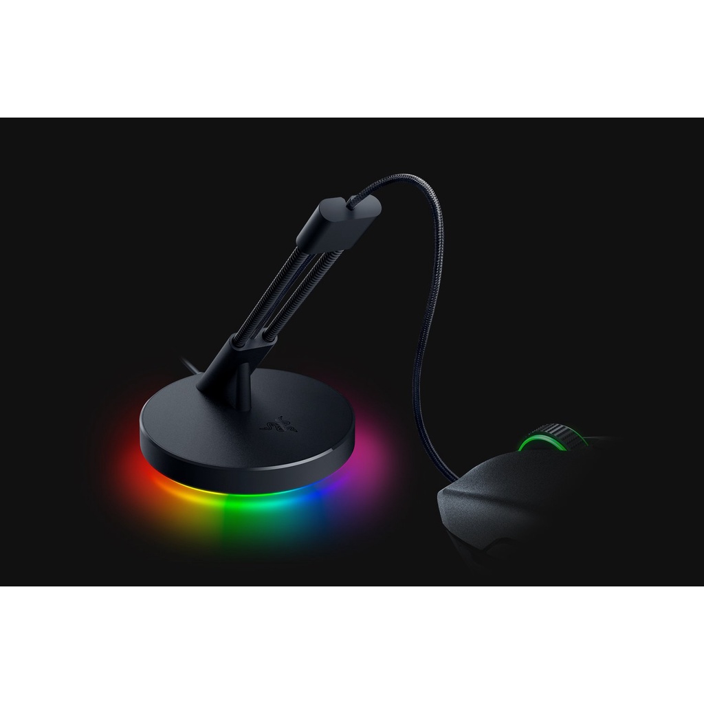 Đế giữ dây chuột Razer Mouse Bungee V3 Chroma | Chống trượt | Razer Chroma RGB Underglow Lighting