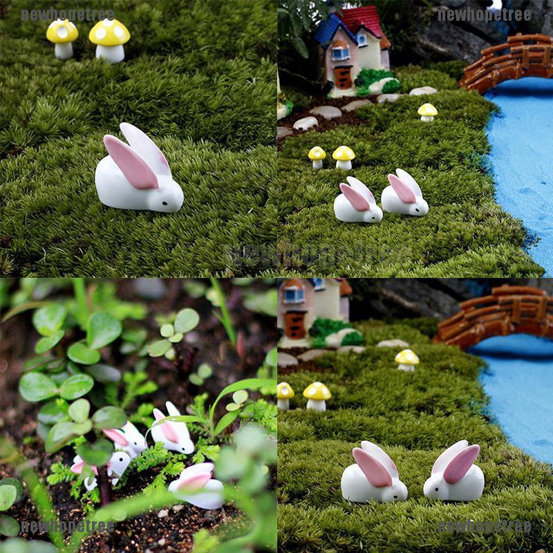 Thỏ nhựa trang trí vườn, cây cảnh