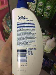 Dầu gội Head & Shoulders 625ml