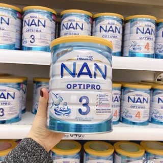 SỮA NAN OPTIPRO NGA LON 400G-  800G DATE 2021