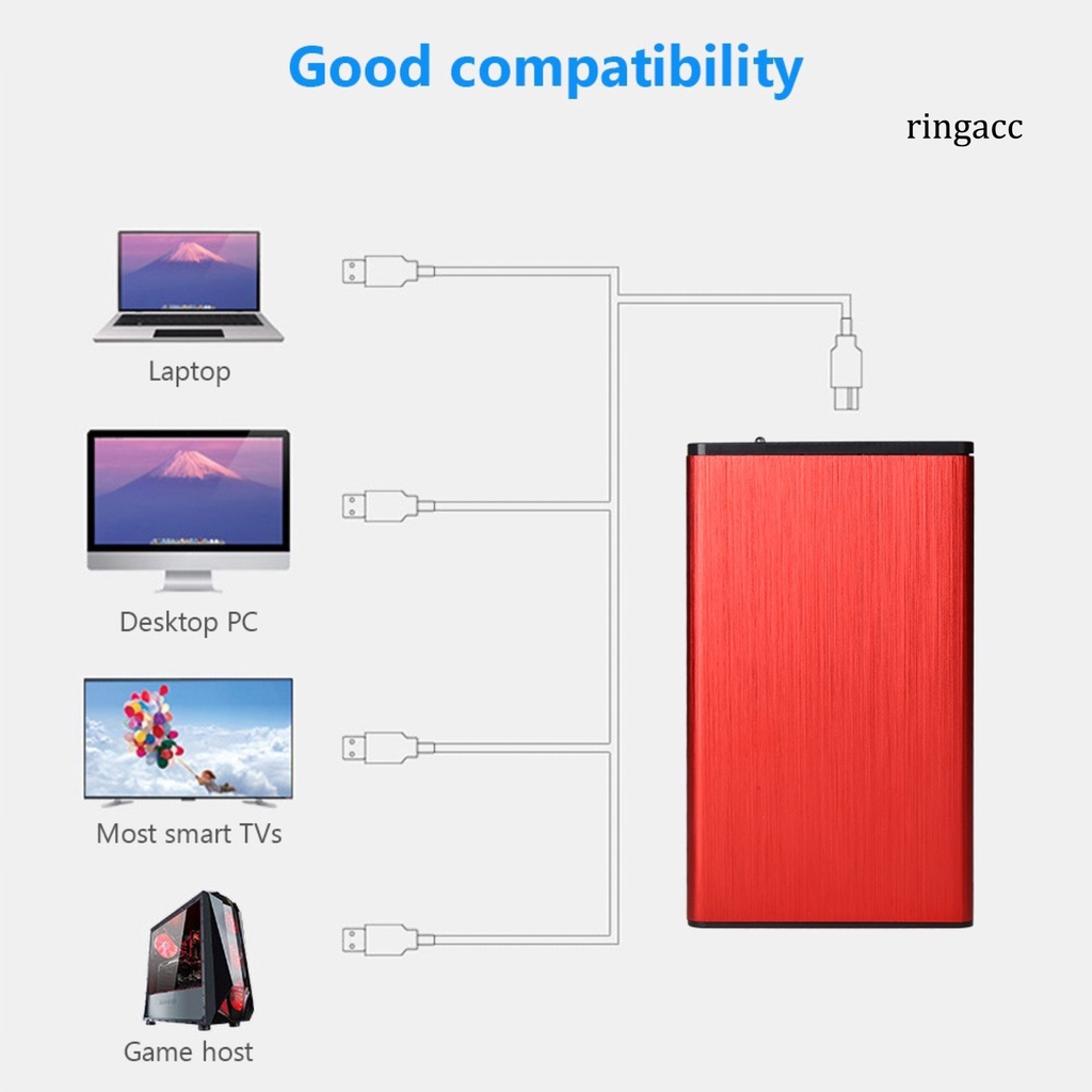 Ổ Cứng Ngoài 2.5 Inch 5gbps Usb 3.0 Sata Với Đầu Chuyển Đổi Type-C | BigBuy360 - bigbuy360.vn