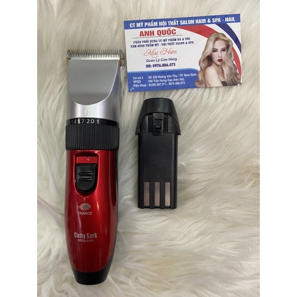 Pin tông đơ RFCD3100