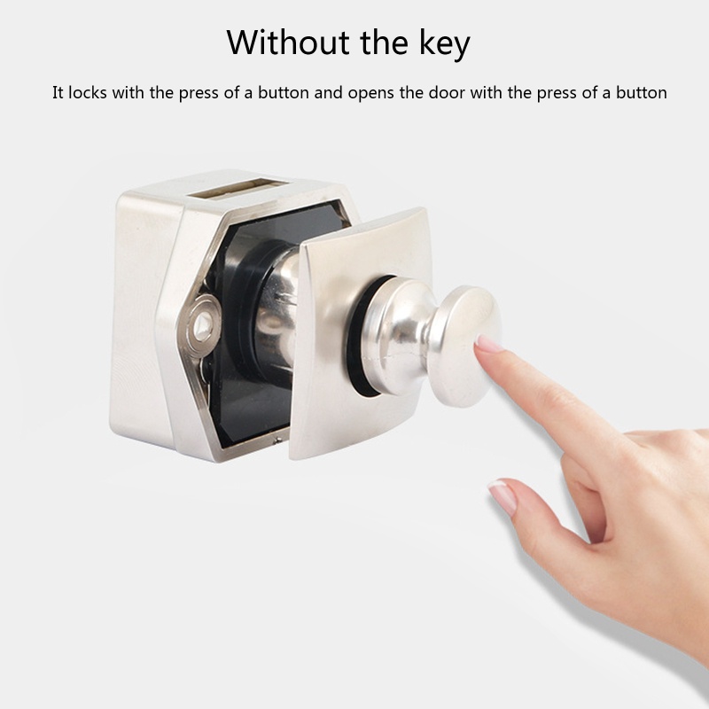 Nút Bấm Khóa Cửa Xe Hơi / Tàu Thuyền Mini Tiện Dụng