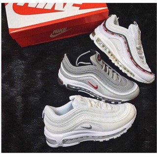[GIÀY THỂ THAO Giày thể thao sneaker air max 97 nam nữ full white NAM NỮ 2018