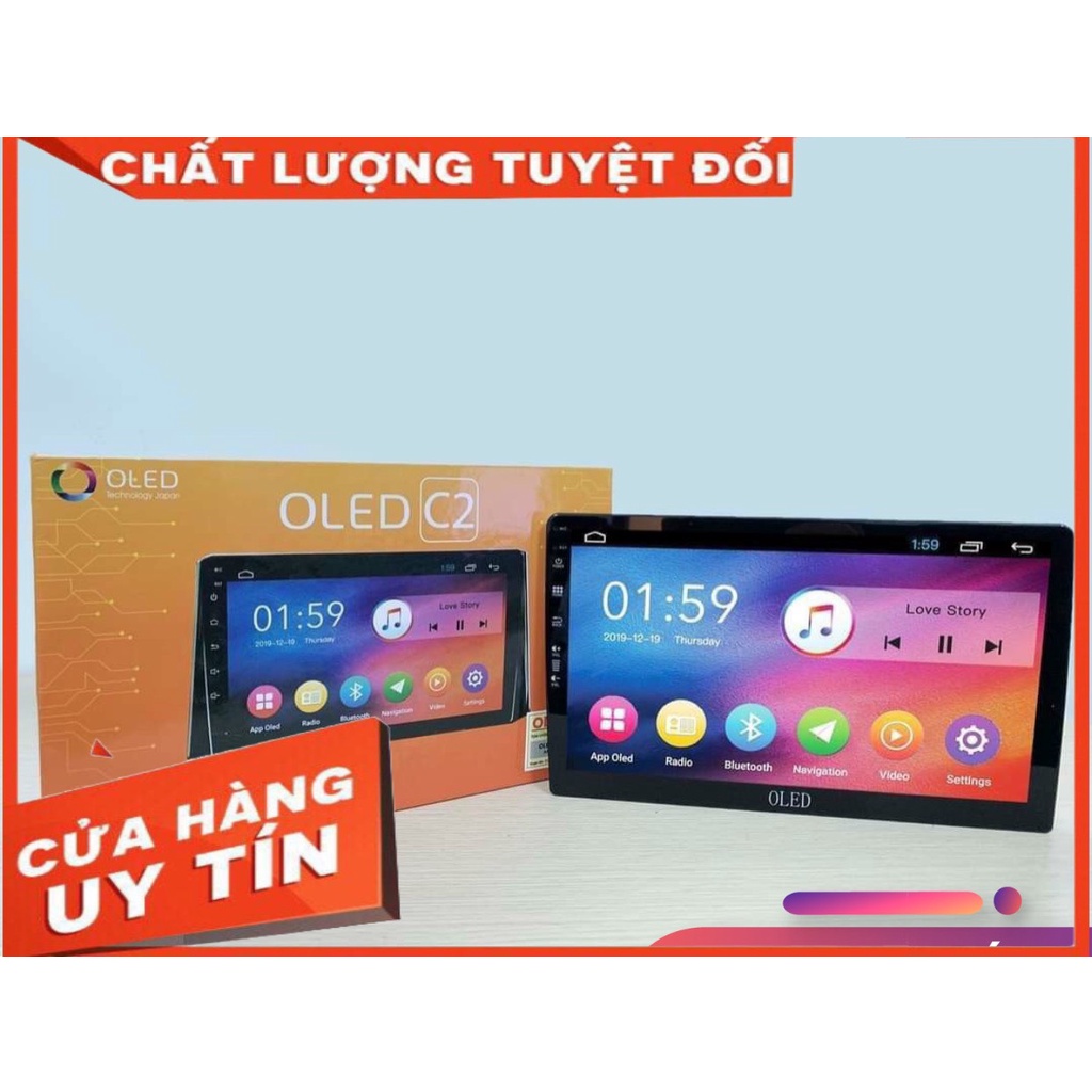 Màn Hình Android Oled C2 (New) Theo Xe HUYNDAI I10 2014-2020