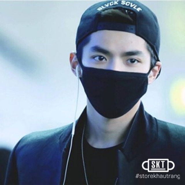 Combo 5 khẩu trang vải màu ĐEN chống bụi cho nam nữ | BigBuy360 - bigbuy360.vn