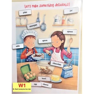 Sách bóc dán tiếng Việt