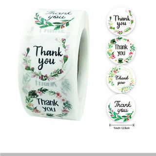 CUỘN 500 TEM DÁN STICKER THANK YOU