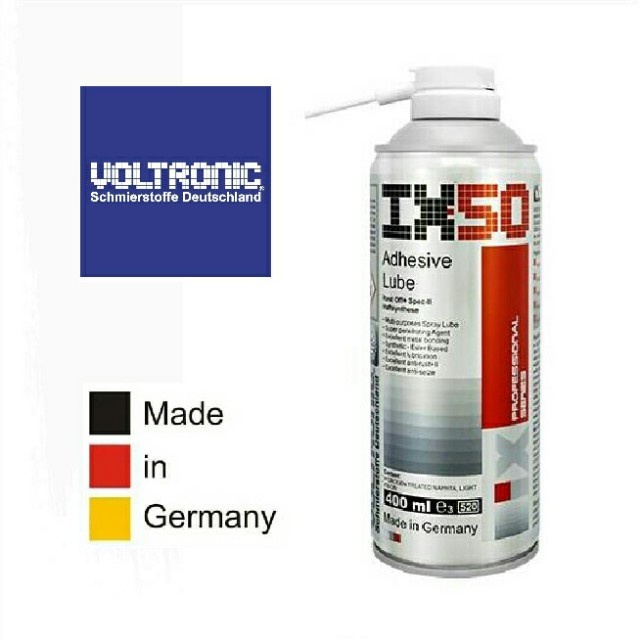 Chai dưỡng sên/xích VOLTRONIC IX50 Adhesive Lube 400ML