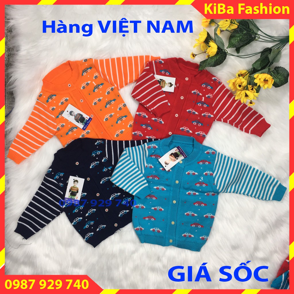 [HÀNG ĐẸP] Áo len sơ sinh dài tay hàng Việt Nam 2-6kg - ALSS - áo khoác ấm cho trẻ sơ sinh