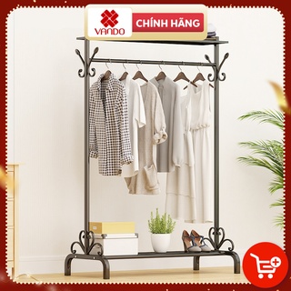 Kệ giá treo quần áo SIÊU PHẨM CỔ ĐIỂN để đồ bằng Thép Carbon Chống han gỉ