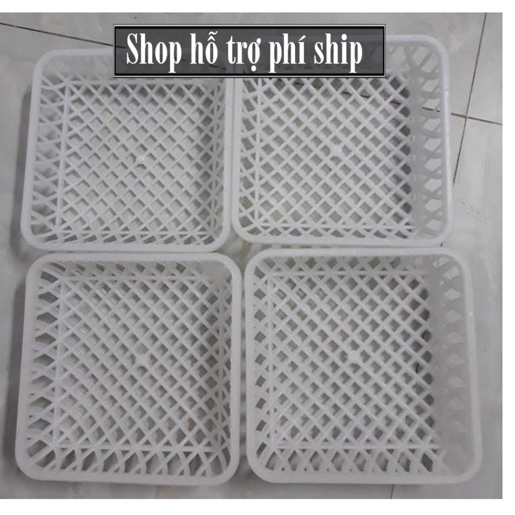 Hỗ trợ Ship- (bộ 2 chiếc) ổ đẻ chim bồ câu / tổ đẻ chim câu bằng nhựa