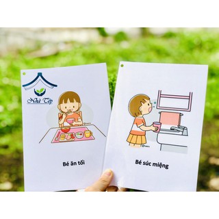 [Học liệu phát triển ngôn ngữ] Bộ thẻ phát triển ngôn ngữ
